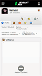 Mobile Screenshot of nammi.deviantart.com
