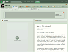 Tablet Screenshot of nammi.deviantart.com