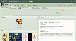 Desktop Screenshot of chisaki.deviantart.com