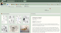 Desktop Screenshot of kckat.deviantart.com