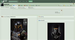Desktop Screenshot of darthrith.deviantart.com