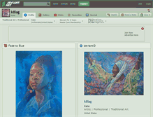 Tablet Screenshot of k8lag.deviantart.com