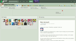 Desktop Screenshot of mikaelthecreator.deviantart.com