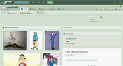 Desktop Screenshot of crazyfist360.deviantart.com