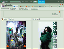 Tablet Screenshot of animafelis.deviantart.com