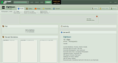 Desktop Screenshot of eightteen.deviantart.com