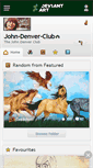 Mobile Screenshot of john-denver-club.deviantart.com
