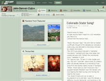 Tablet Screenshot of john-denver-club.deviantart.com