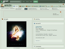 Tablet Screenshot of gustavitos.deviantart.com