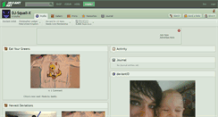 Desktop Screenshot of dj-squall-x.deviantart.com