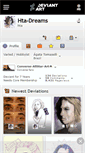 Mobile Screenshot of hta-dreams.deviantart.com