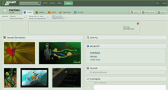 Desktop Screenshot of mantasx.deviantart.com