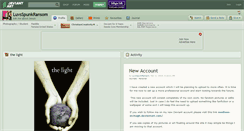 Desktop Screenshot of luvsspunkransom.deviantart.com