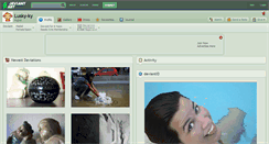 Desktop Screenshot of lusky-ky.deviantart.com