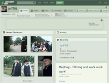 Tablet Screenshot of jz-ttos.deviantart.com