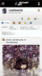 Mobile Screenshot of lesabsents.deviantart.com