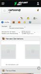 Mobile Screenshot of cartoonqt.deviantart.com