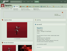 Tablet Screenshot of ftgraphics.deviantart.com