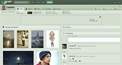 Desktop Screenshot of cayasha.deviantart.com