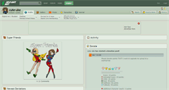 Desktop Screenshot of cute-uke.deviantart.com