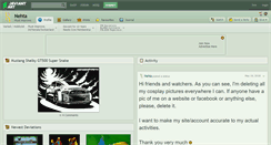 Desktop Screenshot of nehta.deviantart.com