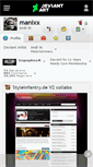 Mobile Screenshot of manixx.deviantart.com