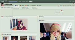 Desktop Screenshot of differentfree.deviantart.com