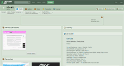 Desktop Screenshot of k3v-art.deviantart.com