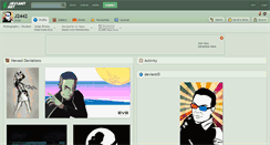 Desktop Screenshot of j2442.deviantart.com