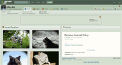 Desktop Screenshot of kitty-bot.deviantart.com