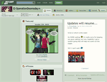 Tablet Screenshot of iz-operationdoomsday.deviantart.com