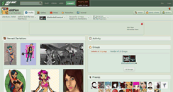 Desktop Screenshot of eidrien.deviantart.com