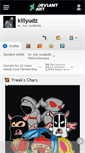 Mobile Screenshot of killyudz.deviantart.com