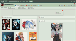 Desktop Screenshot of juliavonmorque.deviantart.com