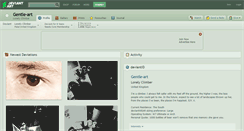 Desktop Screenshot of gentle-art.deviantart.com