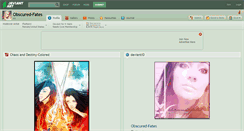 Desktop Screenshot of obscured-fates.deviantart.com