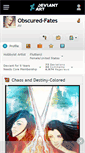 Mobile Screenshot of obscured-fates.deviantart.com