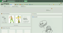 Desktop Screenshot of gothicgoose.deviantart.com