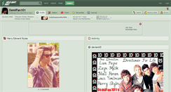 Desktop Screenshot of demifan101.deviantart.com