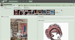 Desktop Screenshot of kelsiezombie.deviantart.com