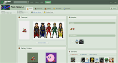 Desktop Screenshot of pixel-heroes.deviantart.com