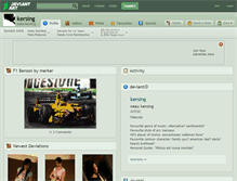 Tablet Screenshot of kersing.deviantart.com