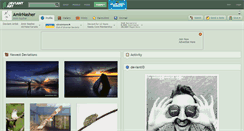Desktop Screenshot of amirnasher.deviantart.com