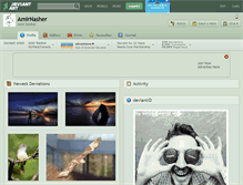 Tablet Screenshot of amirnasher.deviantart.com