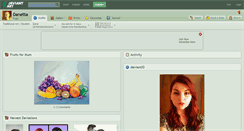 Desktop Screenshot of danetta.deviantart.com