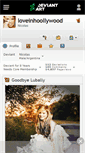 Mobile Screenshot of loveinhoollywood.deviantart.com