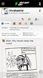 Mobile Screenshot of niwakaame.deviantart.com