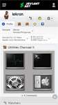 Mobile Screenshot of lekron.deviantart.com