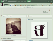 Tablet Screenshot of ludoalex.deviantart.com