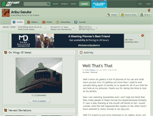 Tablet Screenshot of anbu-sasuke.deviantart.com